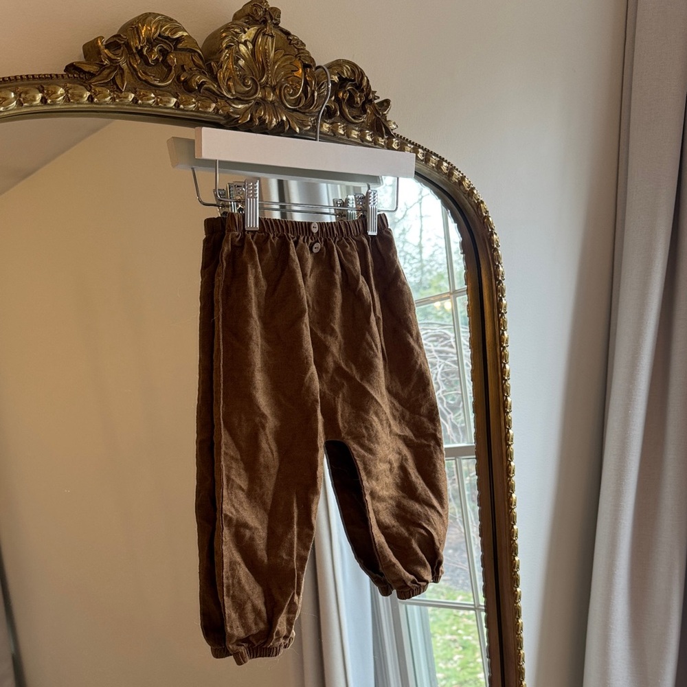 Rylee and Cru Beand New Linen Kids Pants